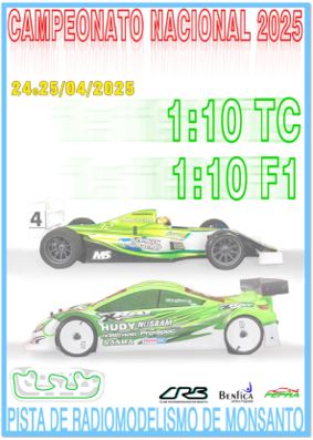 3ª Prova do Campeonato nacional de 1/10 TC e Troféu F1